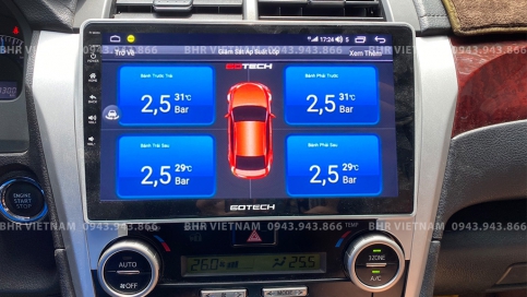 Màn hình DVD Android xe Toyota Camry 2012 - 2014 | Gotech GT8 